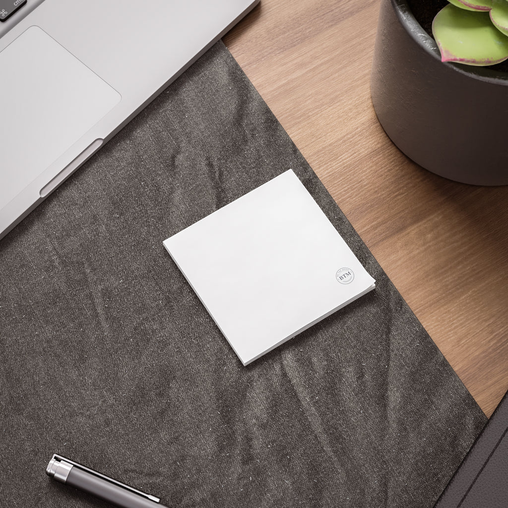 BTM Stamp Seal Post-it® Note Pads